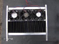 Completed Amplifier module with fans attached