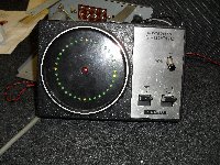 View of the rotator during testing 