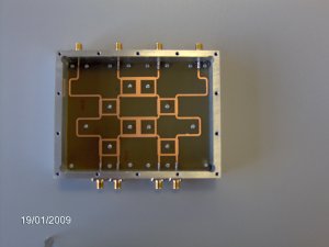 Student's PCB housed in the case designed by him