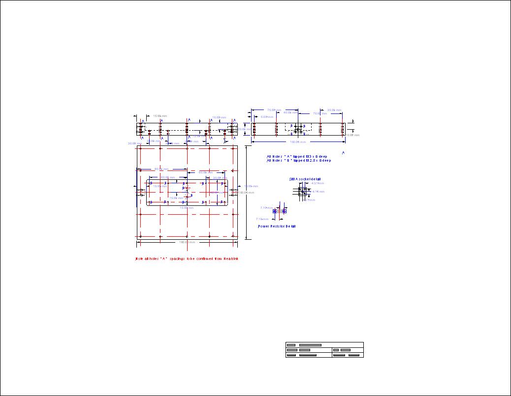 CAD Drawing of 100 Watt Attenuator Housing